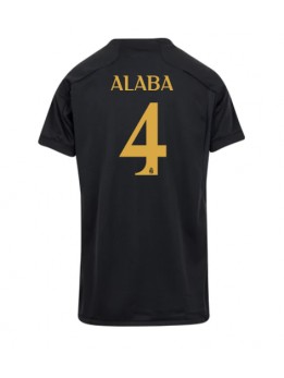 Ženski Nogometna dresi replika Real Madrid David Alaba #4 Tretji 2023-24 Kratek rokav